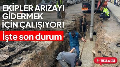 Sinop susuz kaldı: Onarım çalışmaları sürüyor