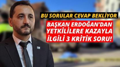 Sinop'u sarsan kaza: Başkan Erdoğan'dan yetkililere kritik sorular