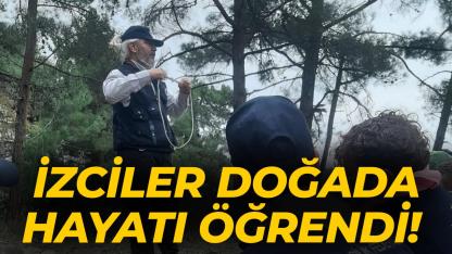 Genç izciler kamp yaptı! Doğa becerileri kampta pekiştirildi