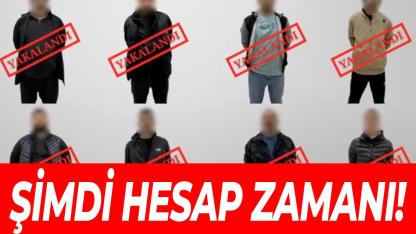 8 suçlu Türkiye'ye iade edildi