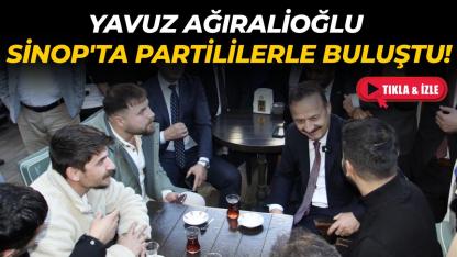 Anahtar Parti Genel Başkanı Ağıralioğlu, Sinop’ta partililerle buluştu