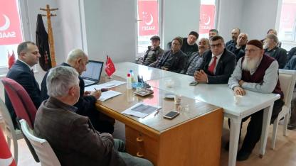Saadet Partisi Sinop İl Divan toplantısı gerçekleştirildi
