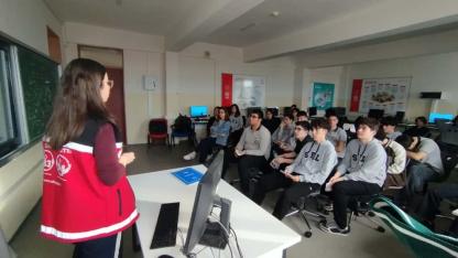 Sinop Fen Lisesi’nde şiddetle mücadele semineri