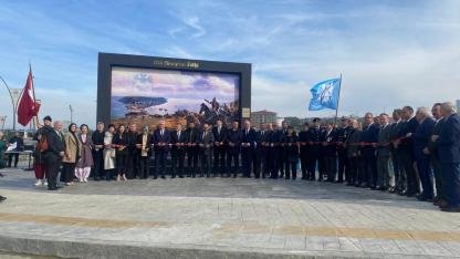 Sinop Fetih Anıtı düzenlenen törenle açıldı
