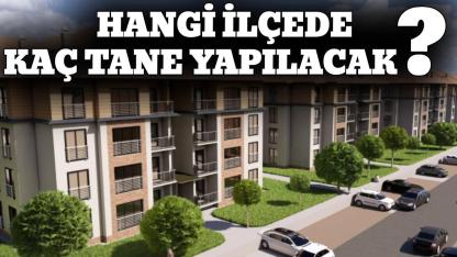 Sinop TOKİ kontenjanları açıklandı!