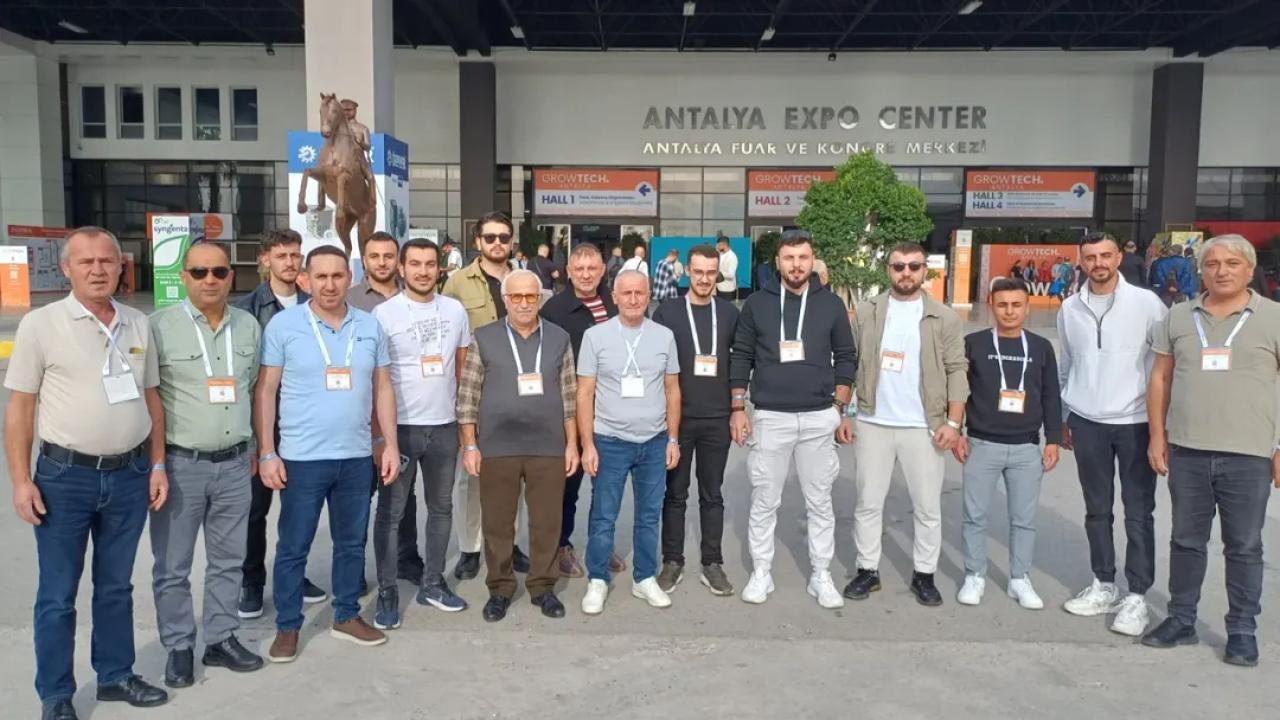 Sinoplu çiftçiler GROWTECH tarım fuarı’nda