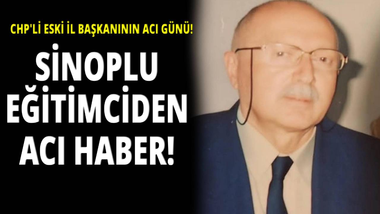 Sinoplu emekli öğretmen hayatını kaybetti