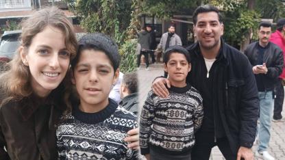 Sinoplu minik oyuncu ilk filminde göz doldurdu