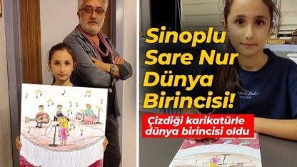 Çocuk kalbinden çıkan çizgiler birinciliği getirdi