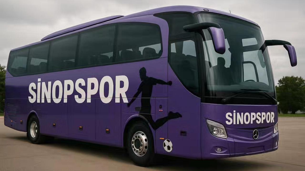 Sinopspor’a kafile otobüsü kazandırıldı