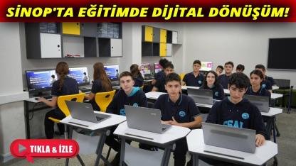 Sinop'ta 16 okula "Yenilikçi Sınıf" kuruldu