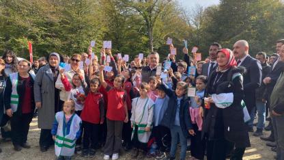 Sinop’ta 3 bin 860 fidan toprakla buluştu