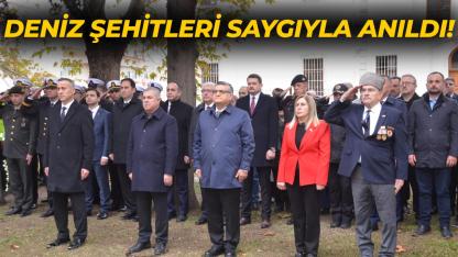 Sinop'ta 30 Kasım Deniz şehitleri anıldı