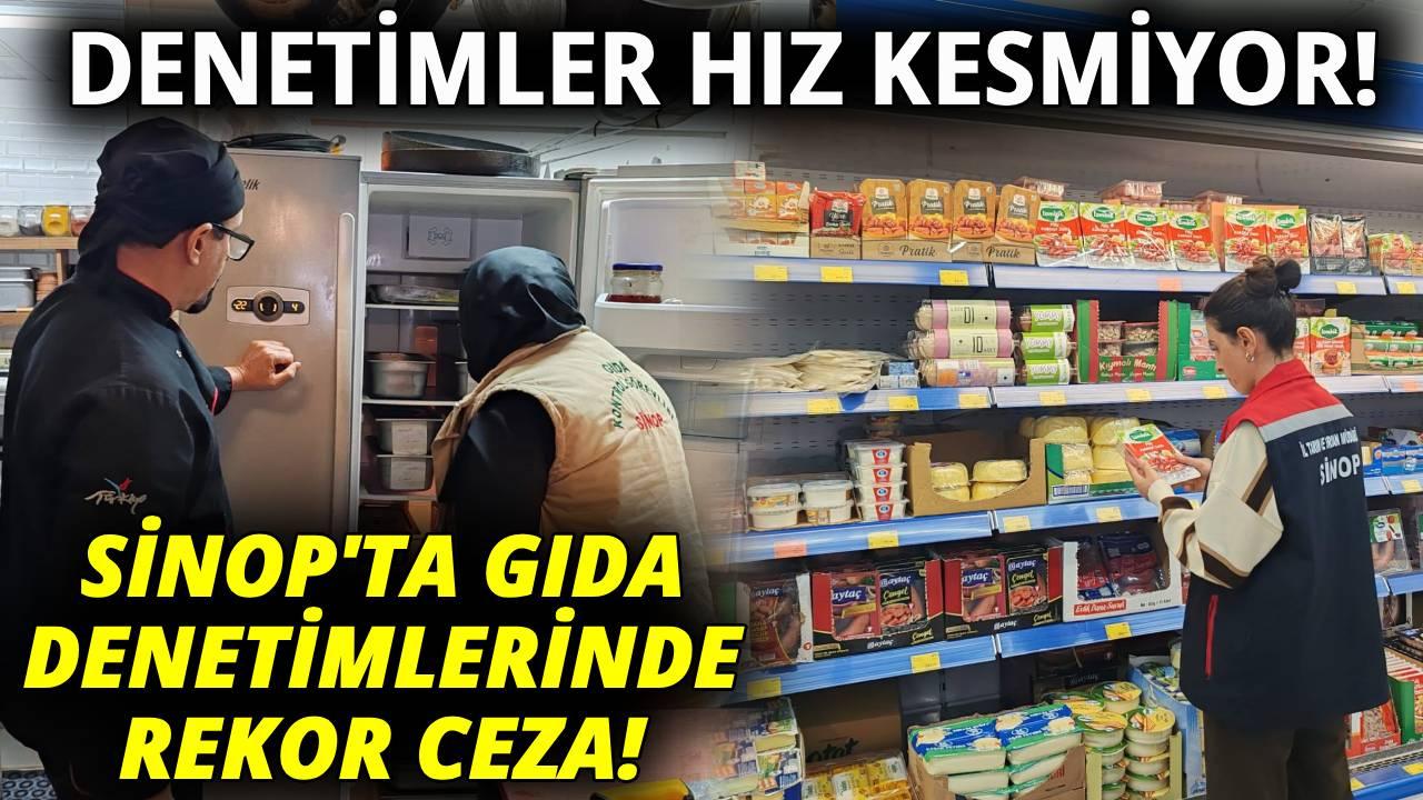 Sinop’ta 41 işyerine ceza!