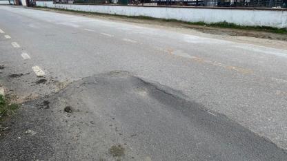 Sinop’ta asfalt tutmadı