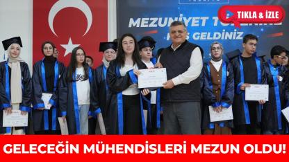 Sinop'ta Deneyap öğrencileri mezun oldu