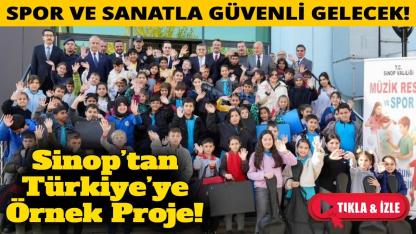 Sinop’ta geleceği şekillendiren proje