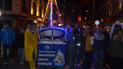 Sinop’ta Helesa yürüyüşü düzenlendi