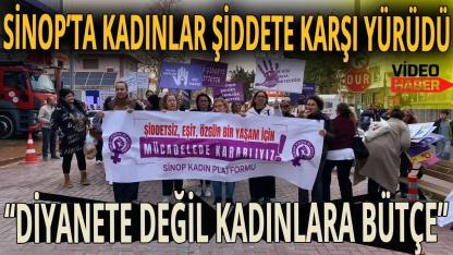Sinop’ta Kadın Platformu’ndan  25 Kasım mesajı