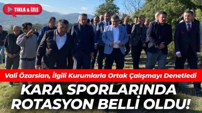 Sinop’ta kara sporlarında rotasyon belli oldu