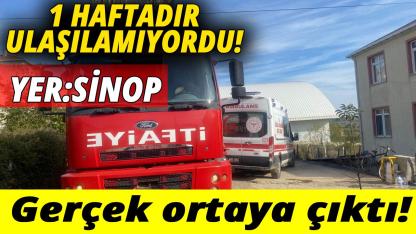 Sinop'ta kendisinden haber alınamayan şahıs ekipleri harekete geçirdi