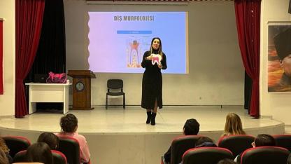 Sinop’ta lise öğrencilerine ağız ve diş sağlığı eğitimi