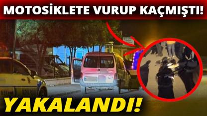 Sinop'ta motosiklete çarpıp kaçan sürücü yakalandı