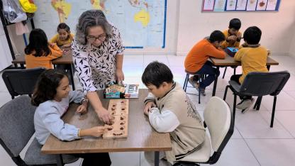 Sinop'ta öğrenciler akıl ve zeka oyunları ile gelişiyor
