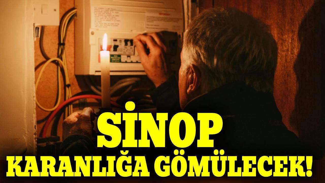 Sinop’ta planlı elektrik kesintisi uygulanacak