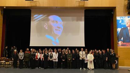 Sinop’ta Sultan Hatun MTAL’den Atatürk’ü Anma programı