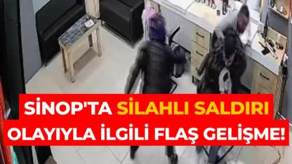 Sinop'taki silahla yaralama olayında flaş gelişme