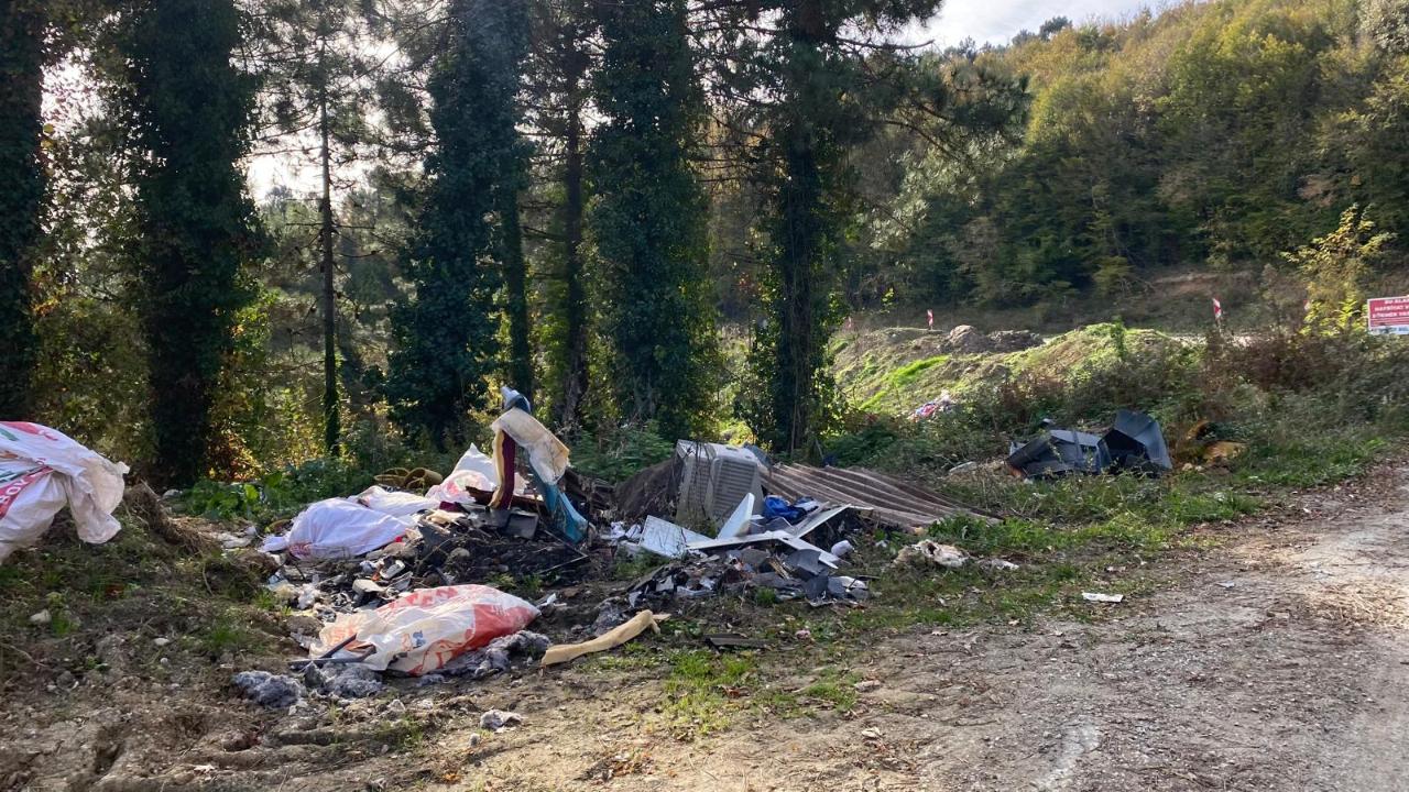 Sinop’un doğal alanı çöp yığınına dönüştü