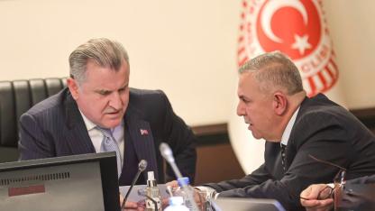 Sinop’un gençlik ve spor yatırımları bakanlıkta ele alındı