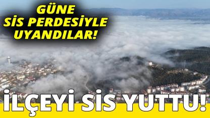 Sinop'un o ilçesi griye büründü!