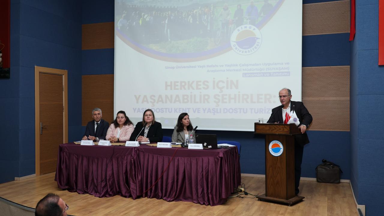 Sinop’un yaşlı dostu şehir potansiyeli panelde ele alındı