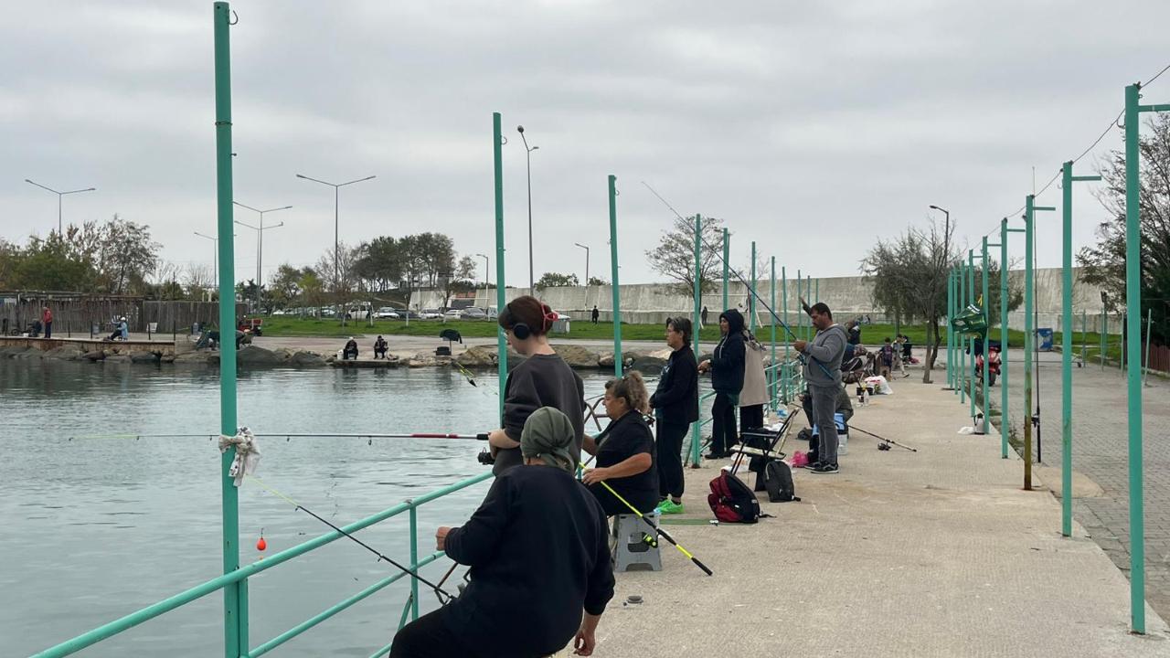 Taze balık yemek isteyenler oraya koştu