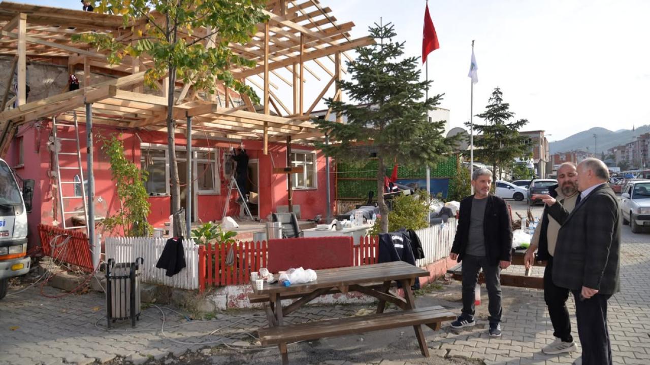 Türkeli&#039;de itfaiye binası yenileniyor