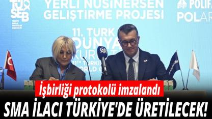 Türkiye'de üretilecek yerli SMA ilacı için işbirliği protokolü imzalandı