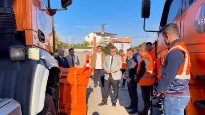 Vali Özarslan, karla mücadele hazırlıklarını denetledi