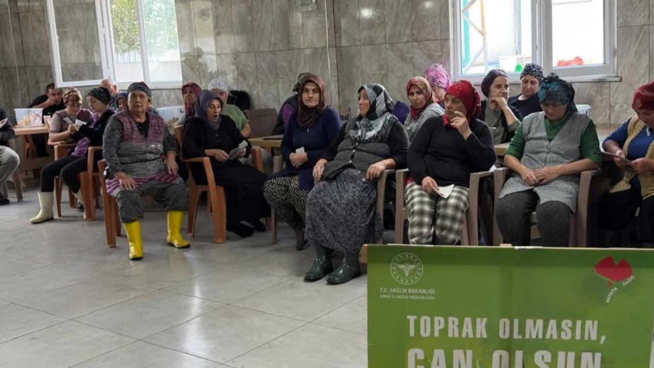 Vatandaşlar organ bağışı konusunda bilgilendirildi