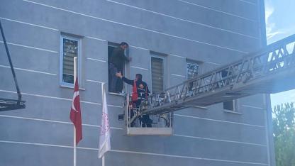 Yangın tatbikatı gerçeği aratmadı