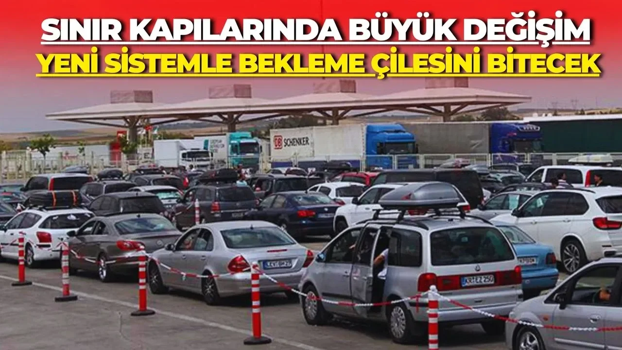 Yerli plakalı araçlara gümrükte yeni dönem