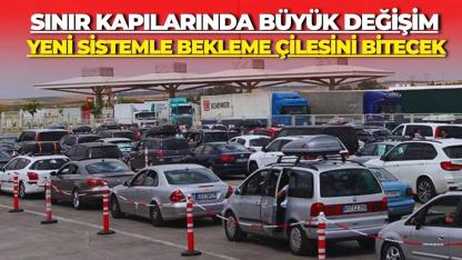 Yerli plakalı araçlara gümrükte yeni dönem
