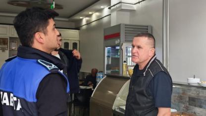 Zabıta ekiplerinden işyerlerine denetim