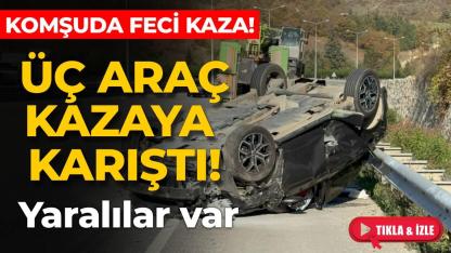 Zincirleme kazada 4 kişi yaralandı