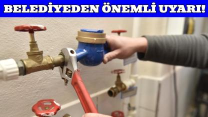 10 yılı dolduran su sayaçları değiştirilecek!
