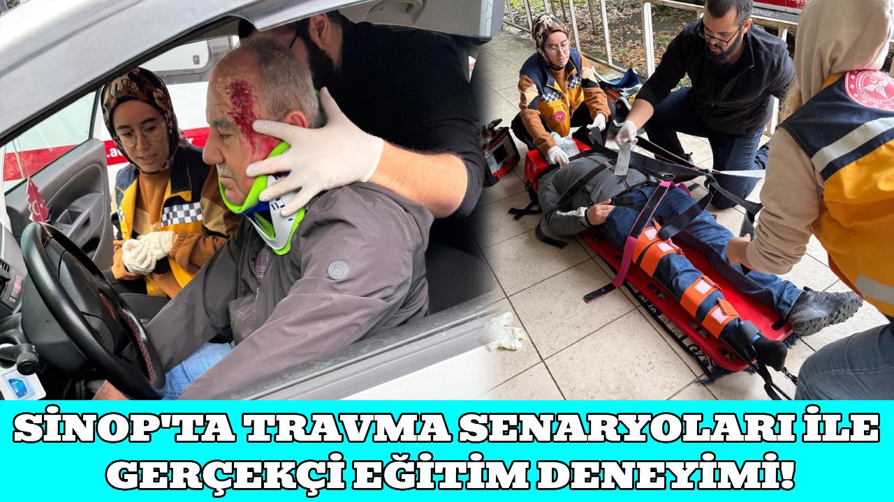 Acil sağlıkta kaliteyi artıracak eğitim Sinop’ta gerçekleşti