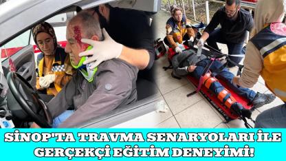 Acil sağlıkta kaliteyi artıracak eğitim Sinop’ta gerçekleşti