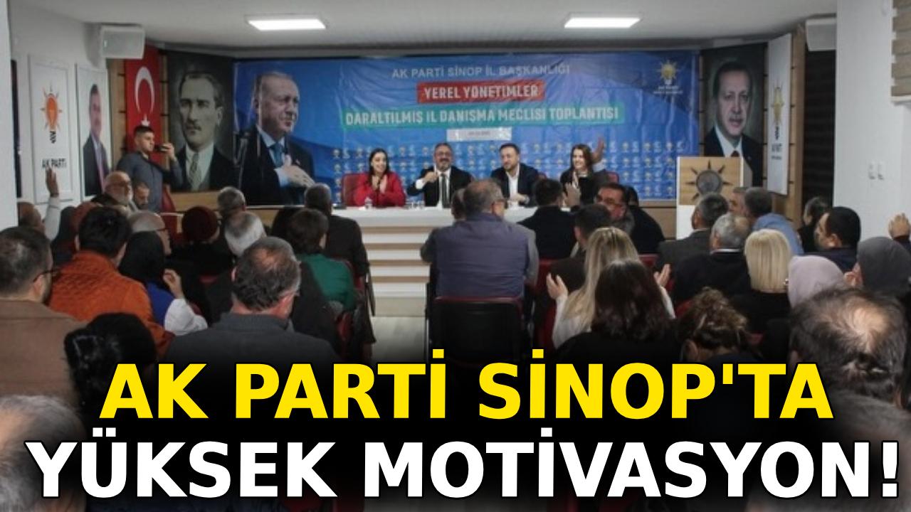 AK Parti Sinop Teşkilatı yerel yönetimler için buluştu