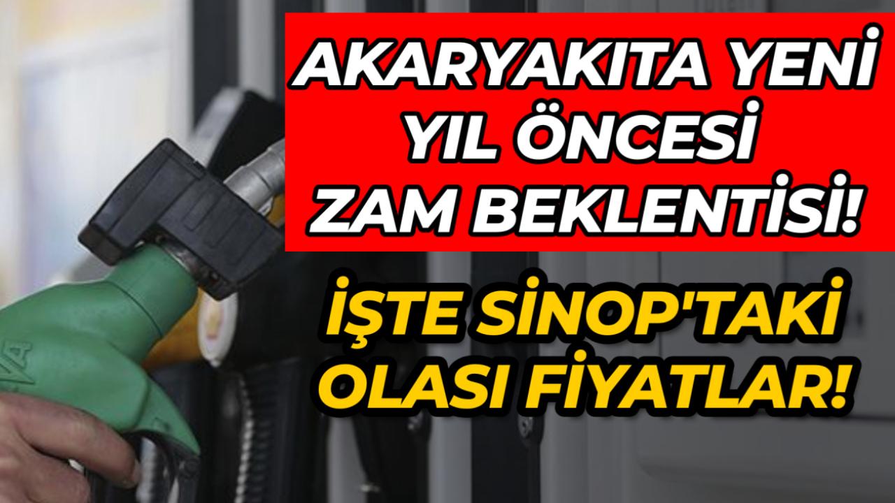 Akaryakıta yeni yıl öncesi zam beklentisi